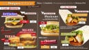 Menu Mex'It - Les burgers et wraps