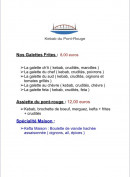 Menu Kebab du Pont Rouge - Les galettes frites et assiettes