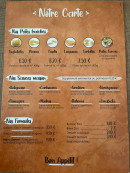 Menu Cléopâtes - Formules et pates