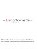 Menu L'incontournable - Carte et menu L'incontournable Cuincy