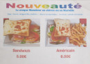Menu La Ch'tite Frite - Les croques