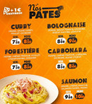 Menu La Remontada - Les pates