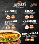 Menu La Remontada - Le sandwichs