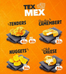 Menu La Remontada - Tex mex