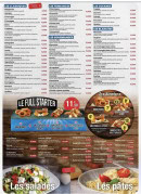 Carte et menu de Delivery Pizza à Maubeuge — Pizzas, starters, salades et pâtes