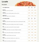 Menu Pizza 555 chicken - Les pizzas: végétariennes et traditionnelles 