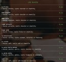 Carte et menu de Bij t' Kleintje chez la p'tite à Cassel — Les glaces