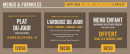 Menu 3 Brasseurs - Les menus et formules
