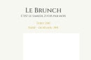 Menu Mam's - Brunch