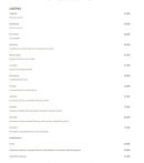 Menu Suzette - Les crêpes