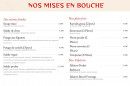 Menu Sushimai - Les mises en bouche