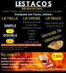 Carte et menu de O'Delicieux En-Cas à Louvroil — Les tacos