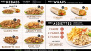 Menu O’Qg - Kebab, wraps et assiettes