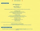 Carte et menu de Le Domaine de la Petite Métisse à Gravelines — Vente à emporter