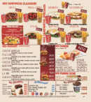 Menu Subito'Pizza - Les sandwichs, burgers, paninis...