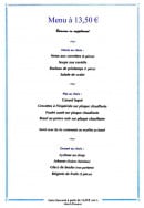 Menu China town - Le menu à 13.5€