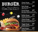 Menu Easy Eat - burgers