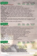 Menu La casa italienne - Les pizzas page 2