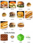 Menu Pepper Grill - Les burgers suite et torilla