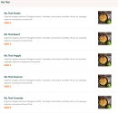 Menu Kappo - Riz thaï