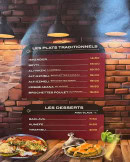 Menu Köz Urfa - Les plats traditionnels et desserts