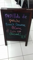 Menu b.food - Exemple de menu