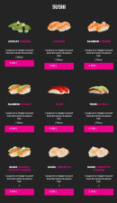 Carte et menu de My Sushi à Saint Just en Chaussee — Sushi