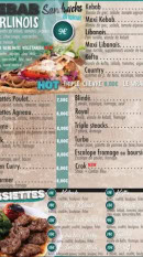 Carte et menu de Maison Du Kebab à Liancourt — Sandwiches