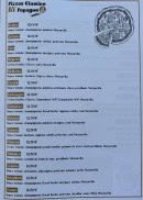 Menu Papayou Factory - Les pizzas  classico