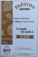 Menu Papayou Factory - Carte et menu Papayou Factory Cambronne-lès-Ribécourt