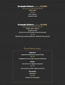 Menu Le Bistrot de Flandre - Les formules