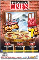 Menu Pizza Time's - Carte et menu Pizza Time's Compiegne