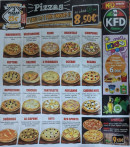 Menu café des Sports - Les pizzas et menu enfant