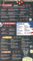 Menu Pizza Time's - Les pizzas