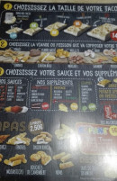 Menu Tacos Academy - Les tacos, sauces et menus enfants,...