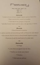 Menu Le Carré - Menu
