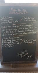 Carte et menu de Le Croc du Lion à Nanteuil le Haudouin — Exemple de menu
