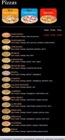 Carte et menu de Pizza Delice à Nanteuil le Haudouin — Nos Pizzas