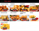 Menu Diffa - Les tex mex