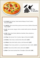 Menu Au Valhalla - Les pizzas