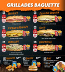 Menu Aux bons délices - Les grillades baguettes