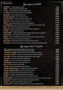 Carte et menu de Pizzeria De Bornel à Bornel — Pizzas