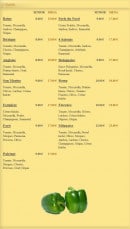 Menu Pizza Lusitalia - Les Gustos