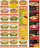 Menu Royal pizza - Les panninis, les salades,....menus
