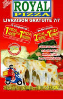 Menu Royal pizza - Carte et menu Royal pizza Clermont
