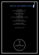 Menu Le Convivial - Le menu bambin
