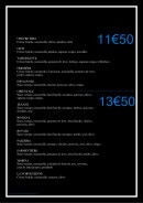 Menu Le Convivial - Les pizzas classiques (suite)