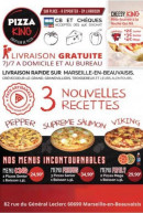 Menu Pizza King - carte et menu Pizza King Marseille en Beauvaisis