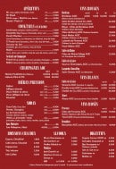 Menu Aux Deux Marronniers - Apéritifs, cocktails, champagnes,...