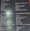 Menu Petit veau - Salsa piments, spécial  steak grec et  incroyable  steaks,...